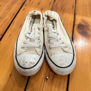 Converse Chuck Taylor Shoreline slip-on shoes women’s 7.5 cream